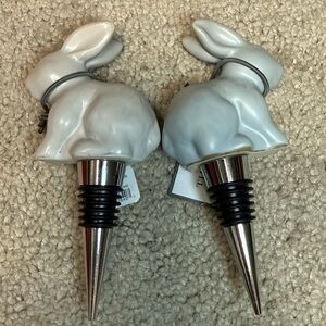 Threshold White & Blue Bunny Wine Stoppers